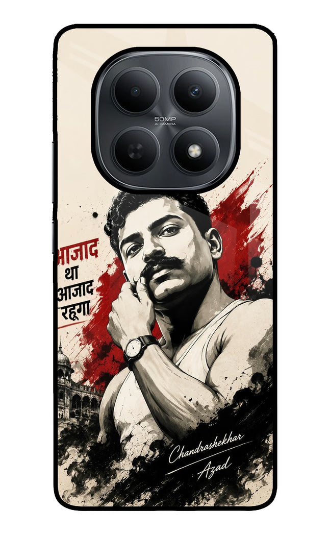Chandrashekhar Azad Fearless Poco M8 5G Metal Case Back Cover by Casekaro