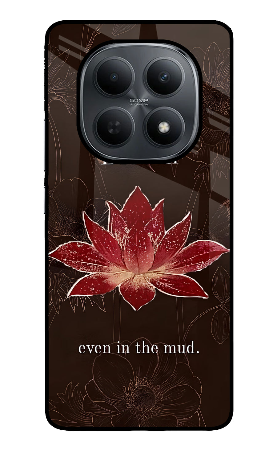 Bloom Poco M8 5G Back Cover, Metal case