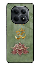 Om & Lotus Poco M8 5G Metal Case Back Cover by Casekaro