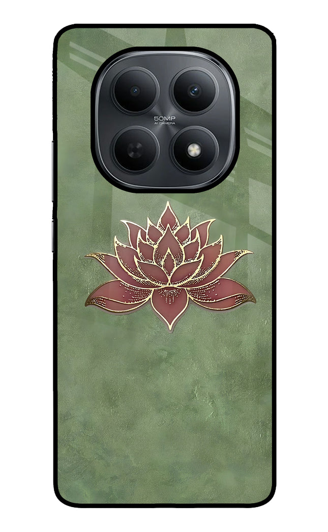 Lotus Grace Poco M8 5G Metal Case Back Cover by Casekaro