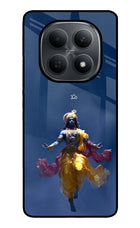 Cosmic Krishna Poco M8 5G Metal Case Back Cover by Casekaro