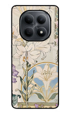 White Lily Poco M8 5G Metal Case Back Cover by Casekaro