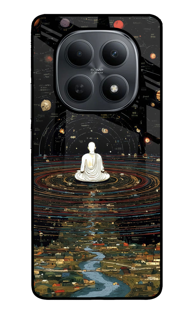Space Monk Poco M8 5G Metal Case Back Cover by Casekaro