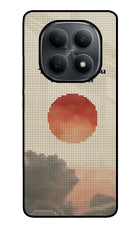 Pixel Sun Poco M8 5G Metal Case Back Cover by Casekaro