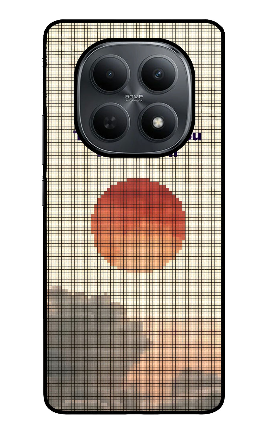 Pixel Sun Poco M8 5G Back Cover, Metal case