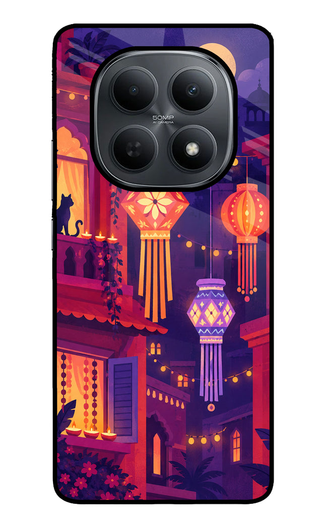 Lantern Lane Poco M8 5G Metal Case Back Cover by Casekaro