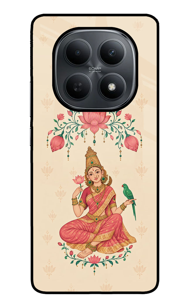 Goddess Lakshmi Poco M8 5G Metal Case Back Cover by Casekaro