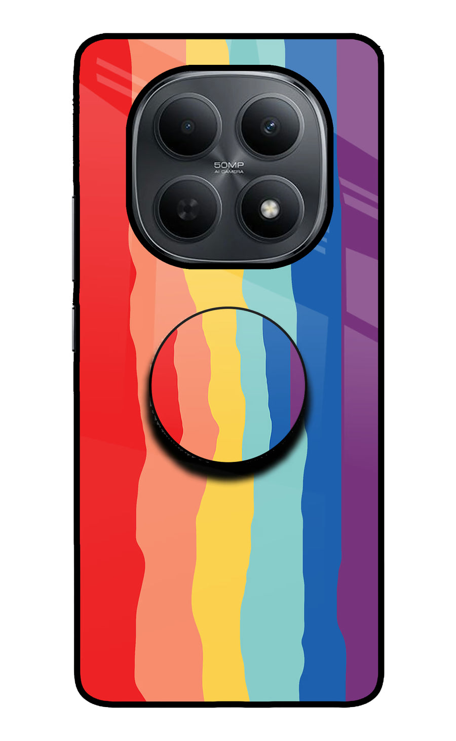 Rainbow Poco M8 5G Pop Case, Metal case