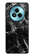 Black Marble Texture Realme Narzo 80 Pro 5G Metal Case Back Cover by Casekaro