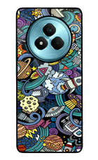 Space Abstract Realme Narzo 80 Pro 5G Metal Case Back Cover by Casekaro