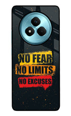 No Fear No Limits No Excuse Realme Narzo 80 Pro 5G Metal Case Back Cover by Casekaro
