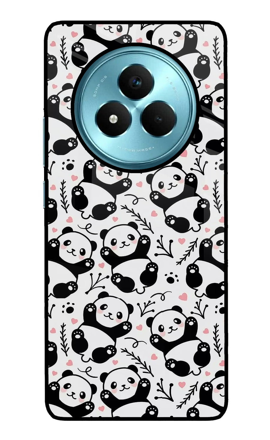 Cute Panda Realme Narzo 80 Pro 5G Back Cover, Metal case