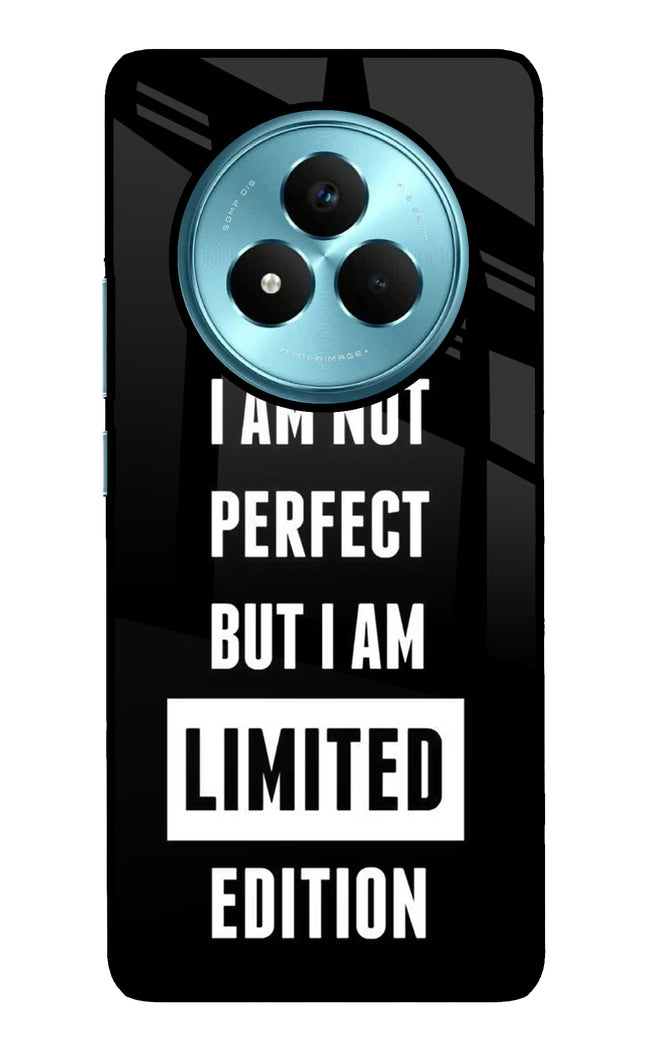 I Am Not Perfect But I Am Limited Edition Realme Narzo 80 Pro 5G Metal Case Back Cover by Casekaro