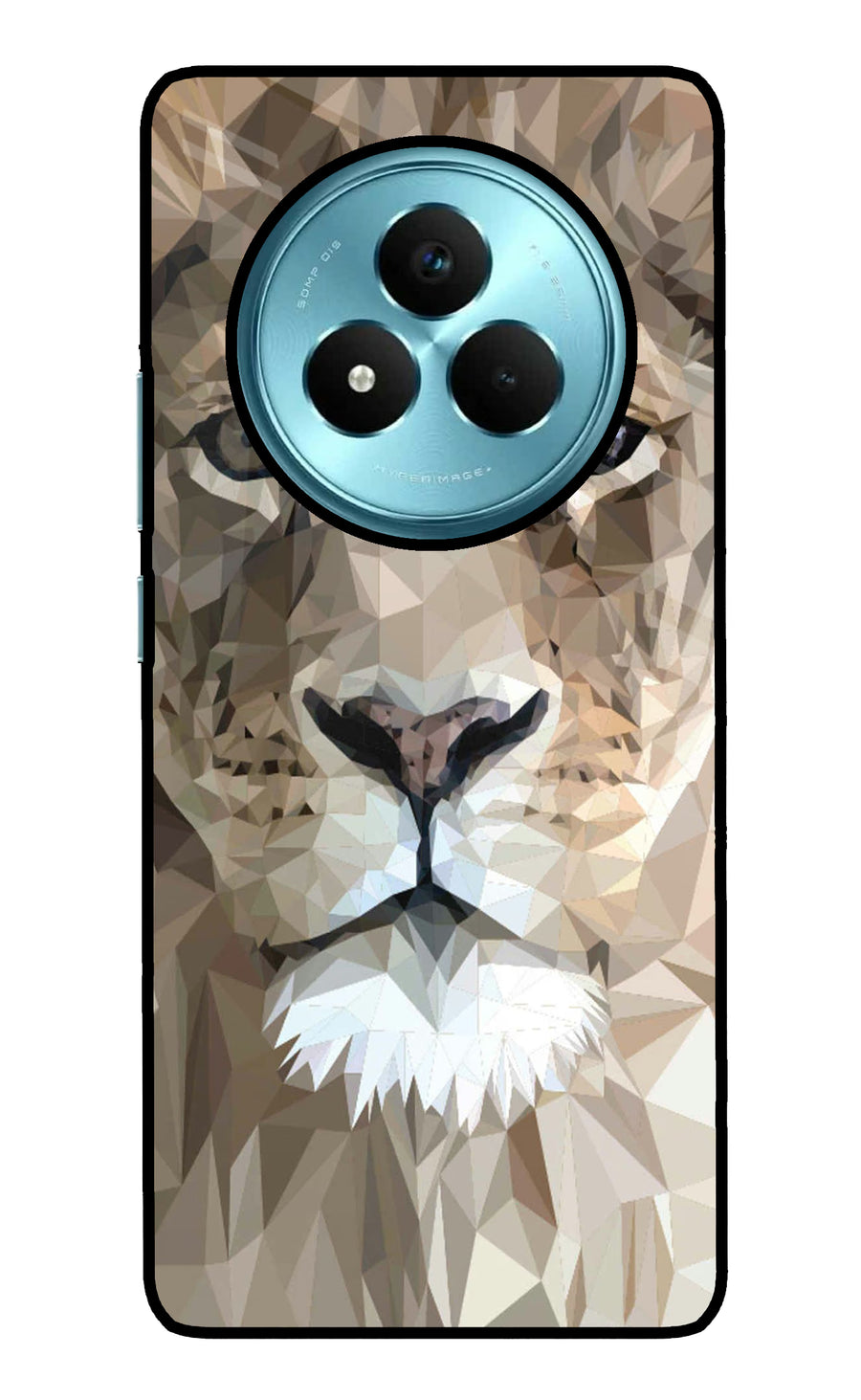 Lion Art Realme Narzo 80 Pro 5G Back Cover, Metal case