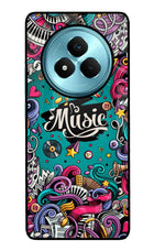 Music Graffiti Realme Narzo 80 Pro 5G Metal Case Back Cover by Casekaro