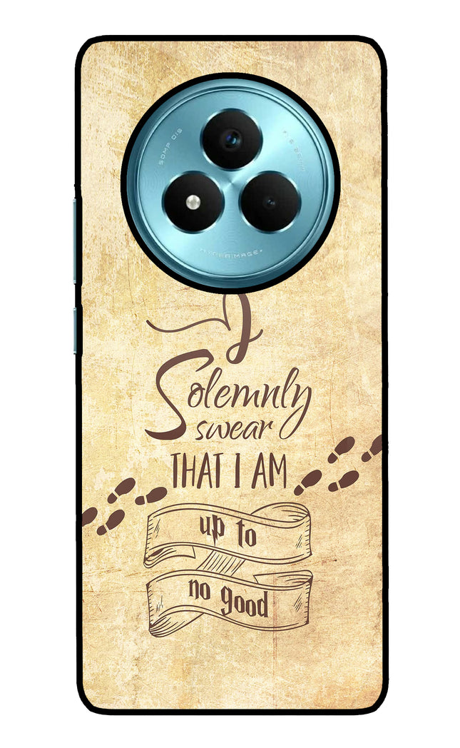 I Solemnly swear that i up to no good Realme Narzo 80 Pro 5G Metal Case Back Cover by Casekaro