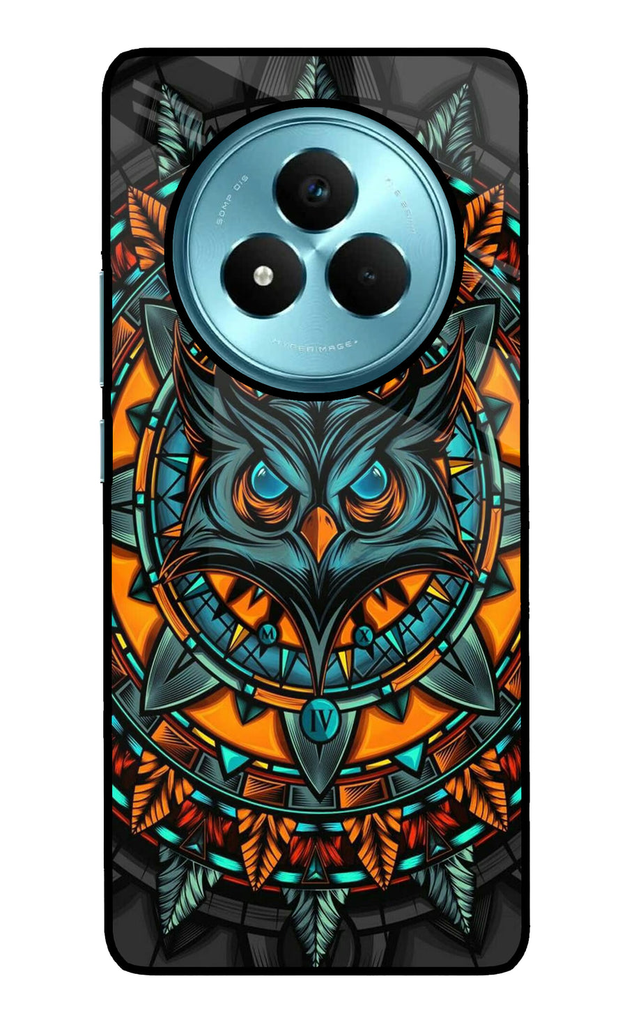 Angry Owl Art Realme Narzo 80 Pro 5G Back Cover, Metal case