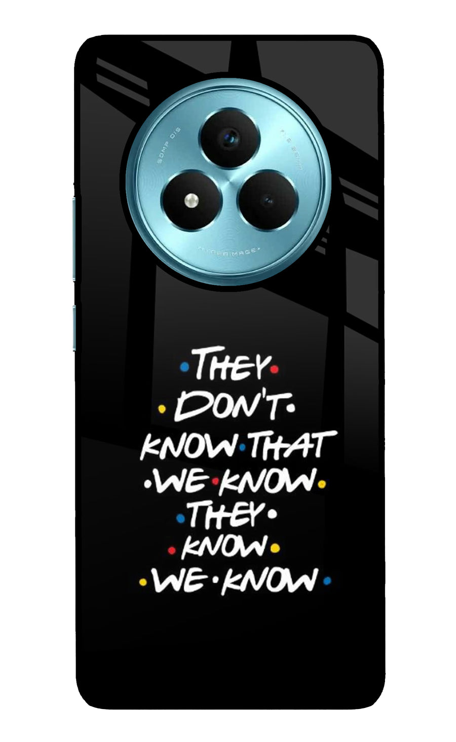 FRIENDS Dialogue Realme Narzo 80 Pro 5G Back Cover, Metal case
