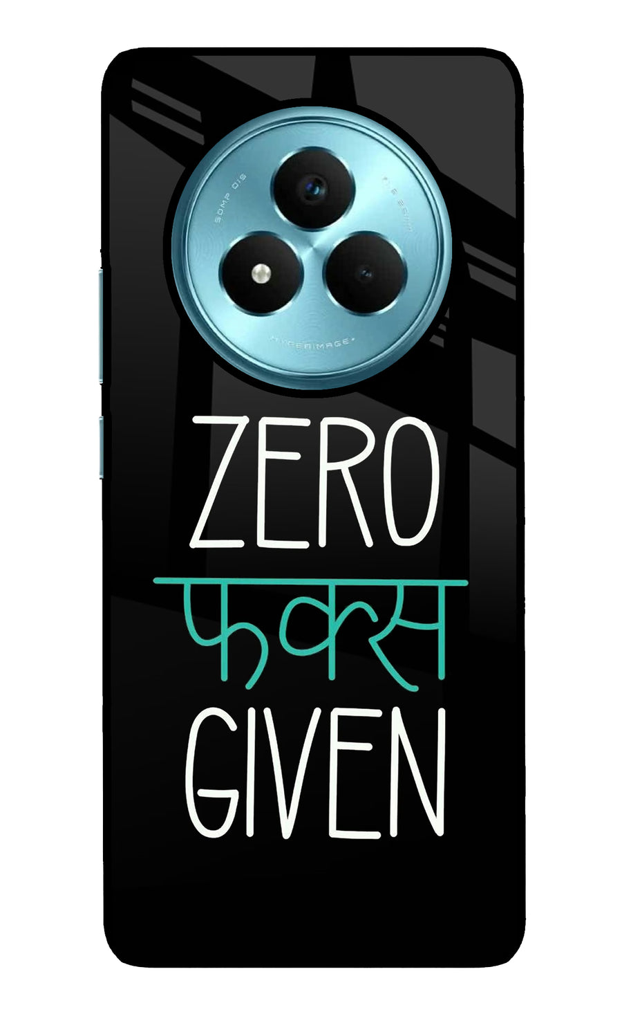 Zero Fucks Given Realme Narzo 80 Pro 5G Back Cover, Metal case