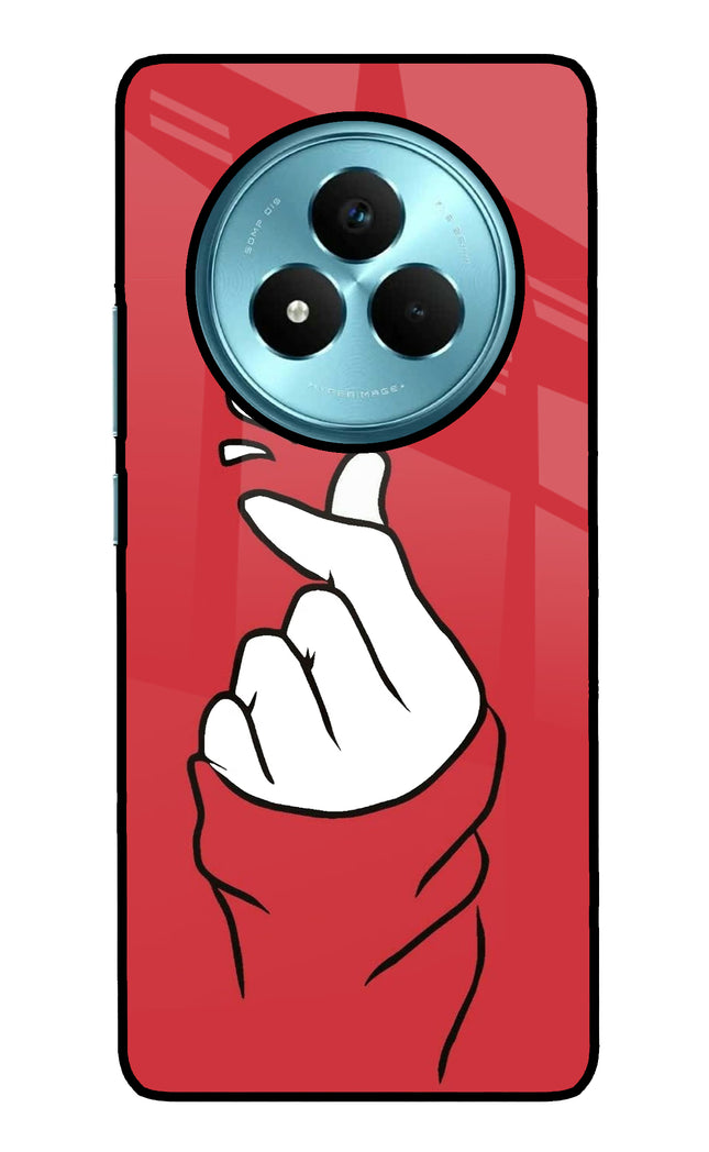 Korean Love Sign Realme Narzo 80 Pro 5G Metal Case Back Cover by Casekaro