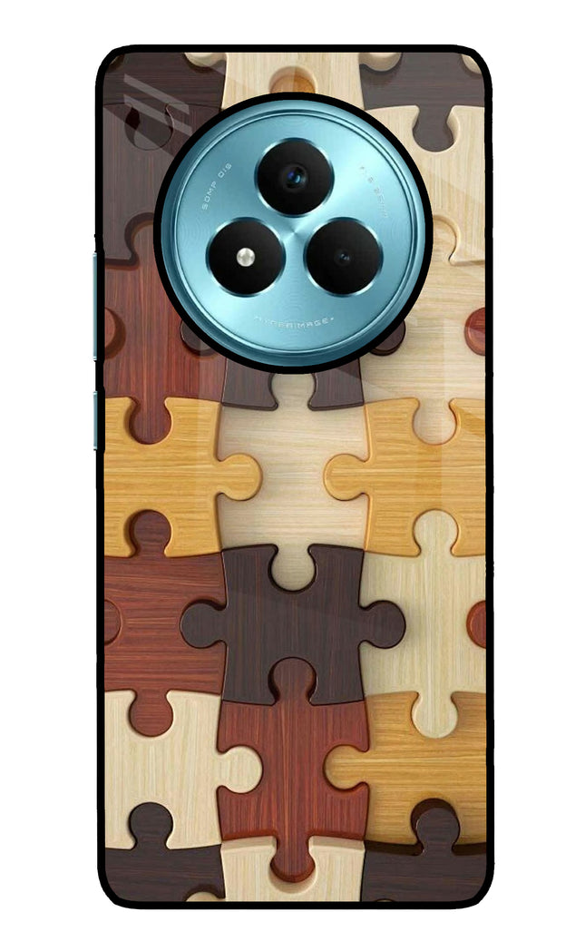 Wooden Puzzle Realme Narzo 80 Pro 5G Metal Case Back Cover by Casekaro