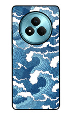 Blue Waves Realme Narzo 80 Pro 5G Metal Case Back Cover by Casekaro