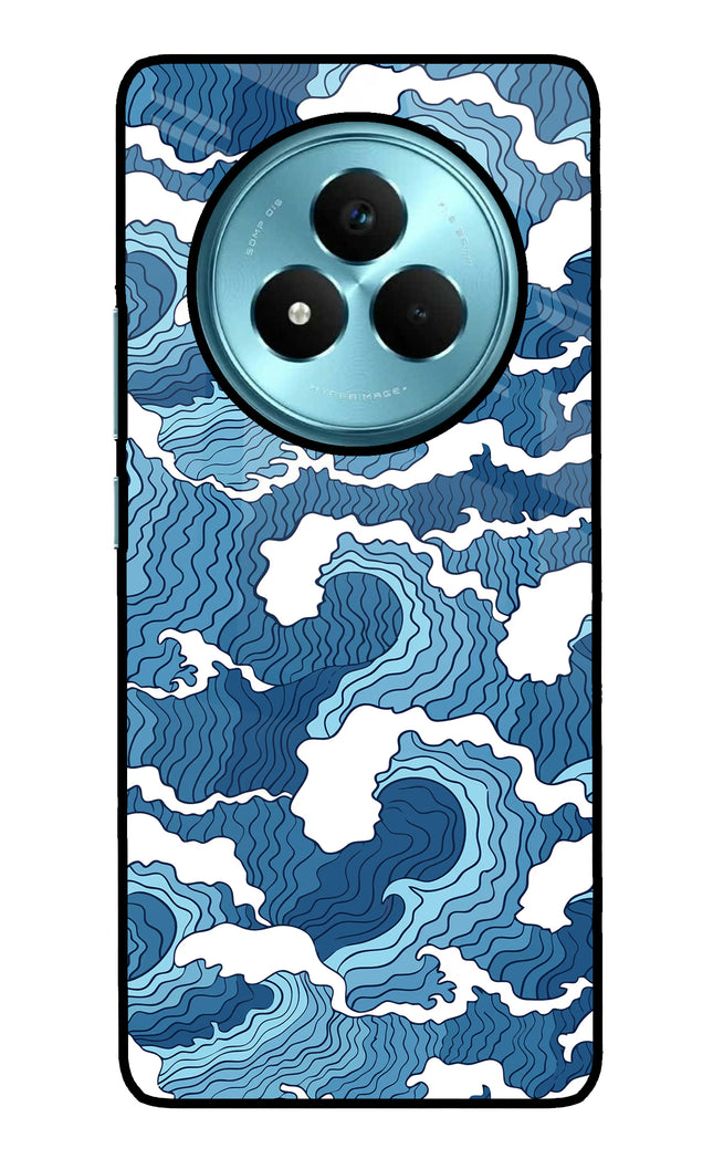 Blue Waves Realme Narzo 80 Pro 5G Metal Case Back Cover by Casekaro