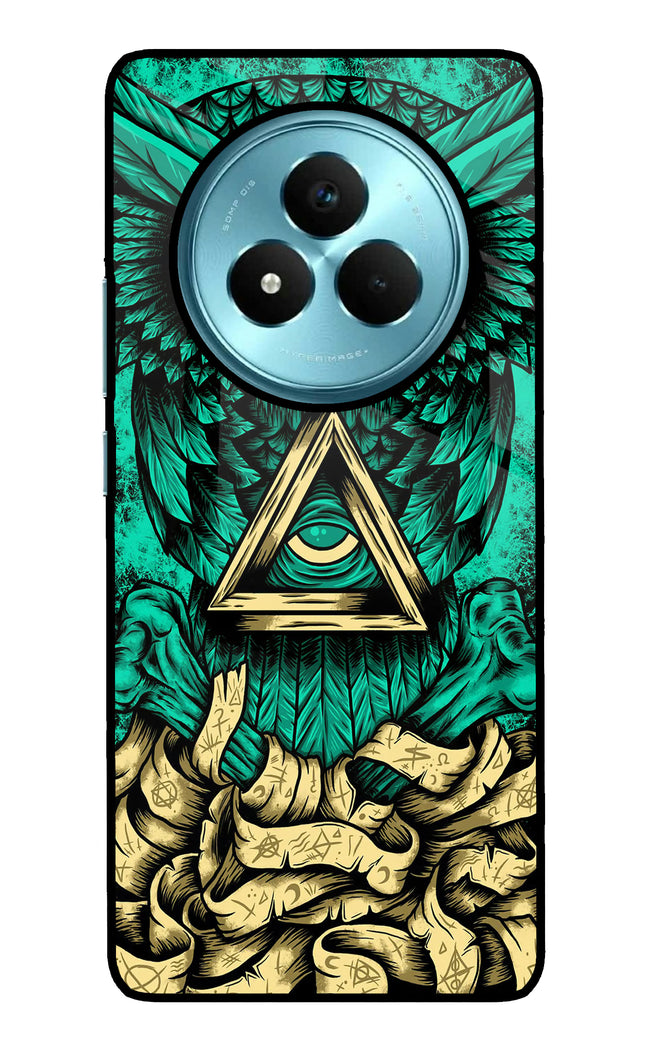 Green Owl Realme Narzo 80 Pro 5G Metal Case Back Cover by Casekaro