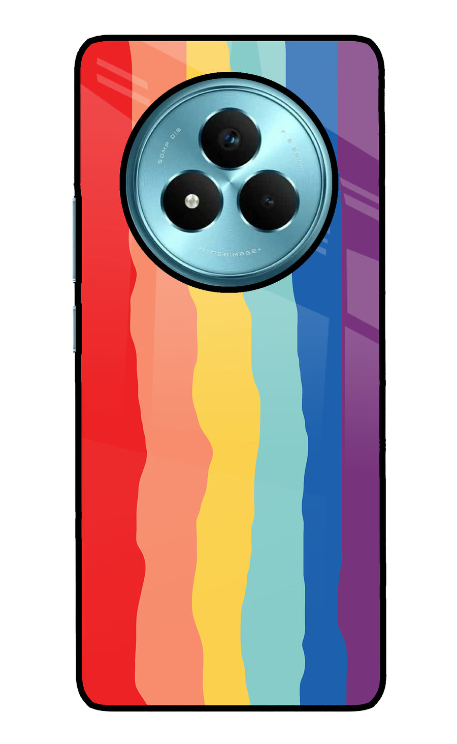 Rainbow Realme Narzo 80 Pro 5G Back Cover, Metal case