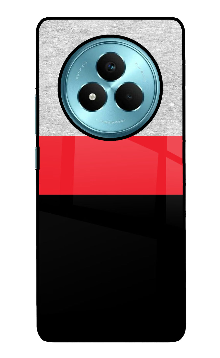 Tri Color Pattern Realme Narzo 80 Pro 5G Back Cover, Metal case