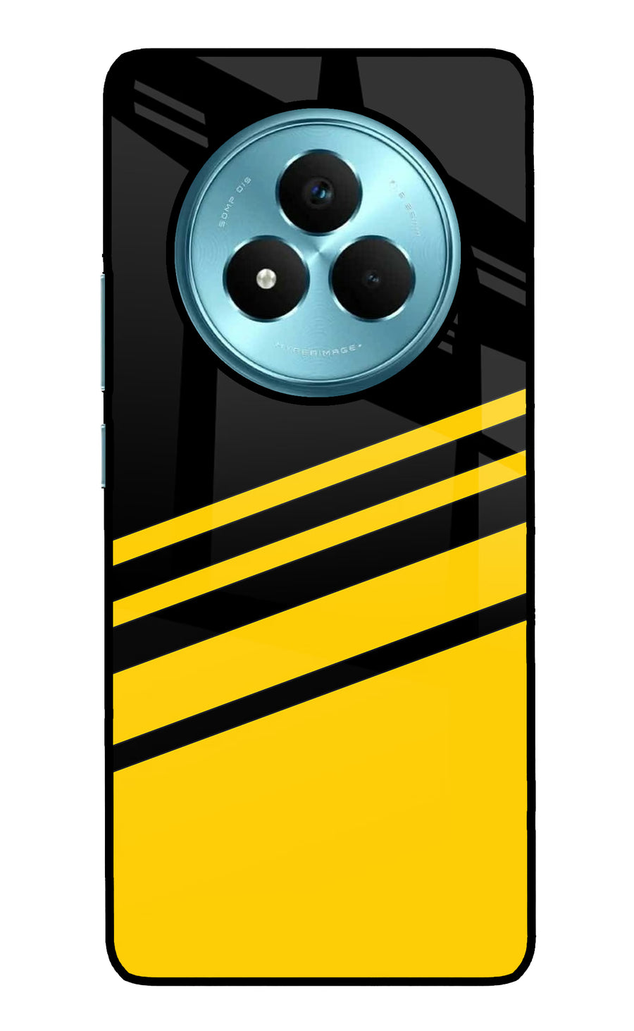 Yellow Shades Realme Narzo 80 Pro 5G Back Cover, Metal case