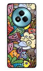 Veggie Doodle Realme Narzo 80 Pro 5G Metal Case Back Cover by Casekaro