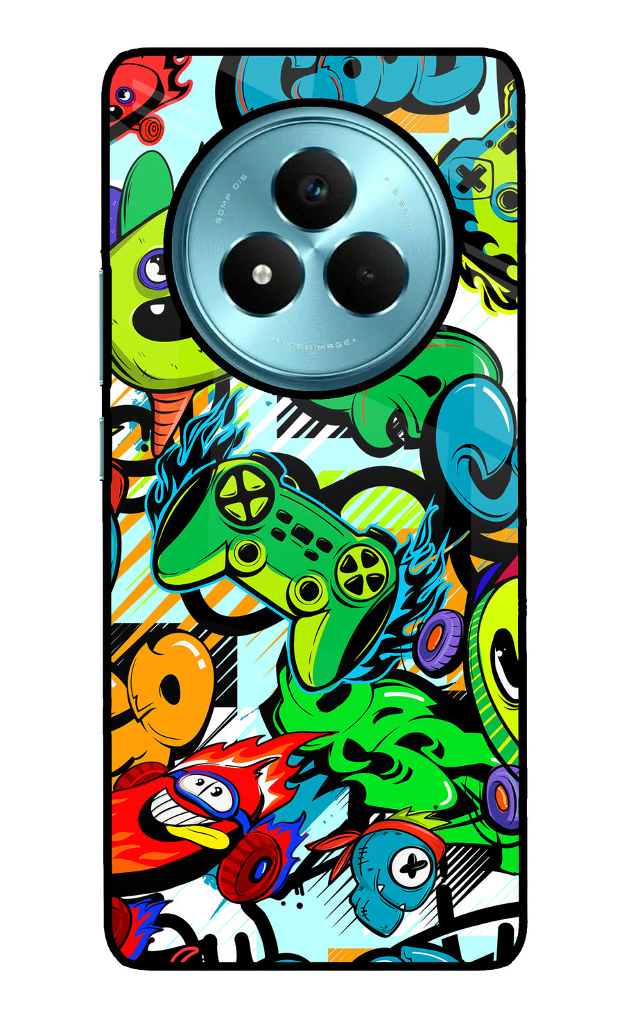 Game Doodle Realme Narzo 80 Pro 5G Back Cover, Metal case