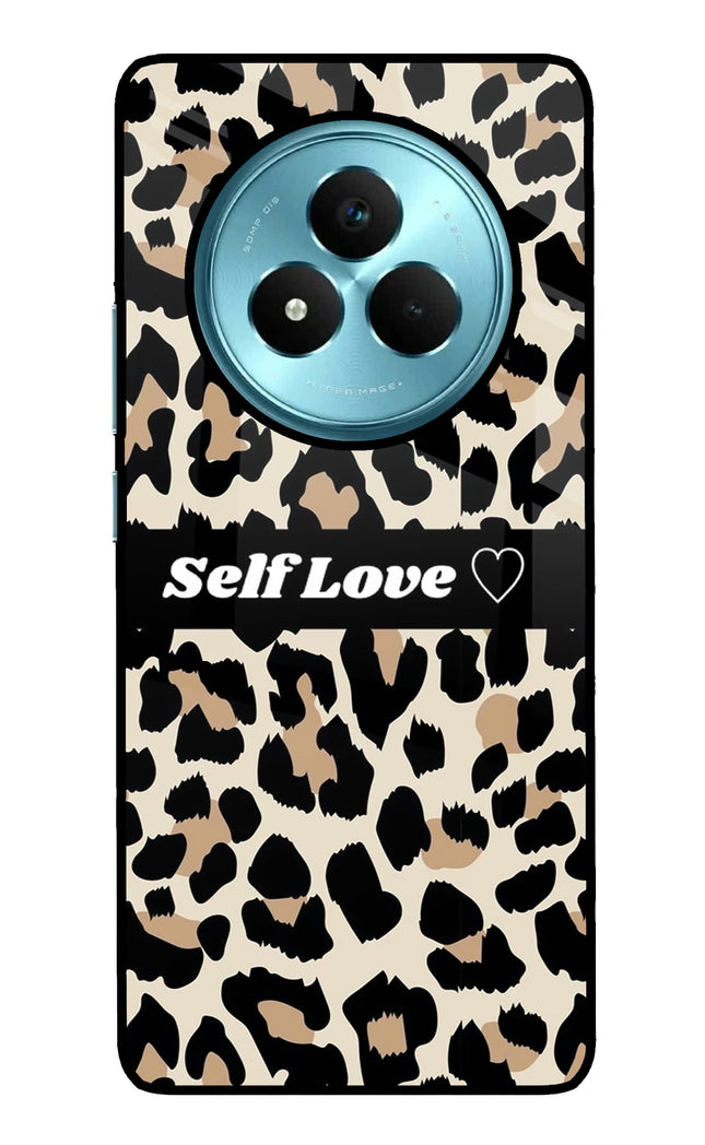 Leopard Print Self Love Realme Narzo 80 Pro 5G Metal Case Back Cover by Casekaro
