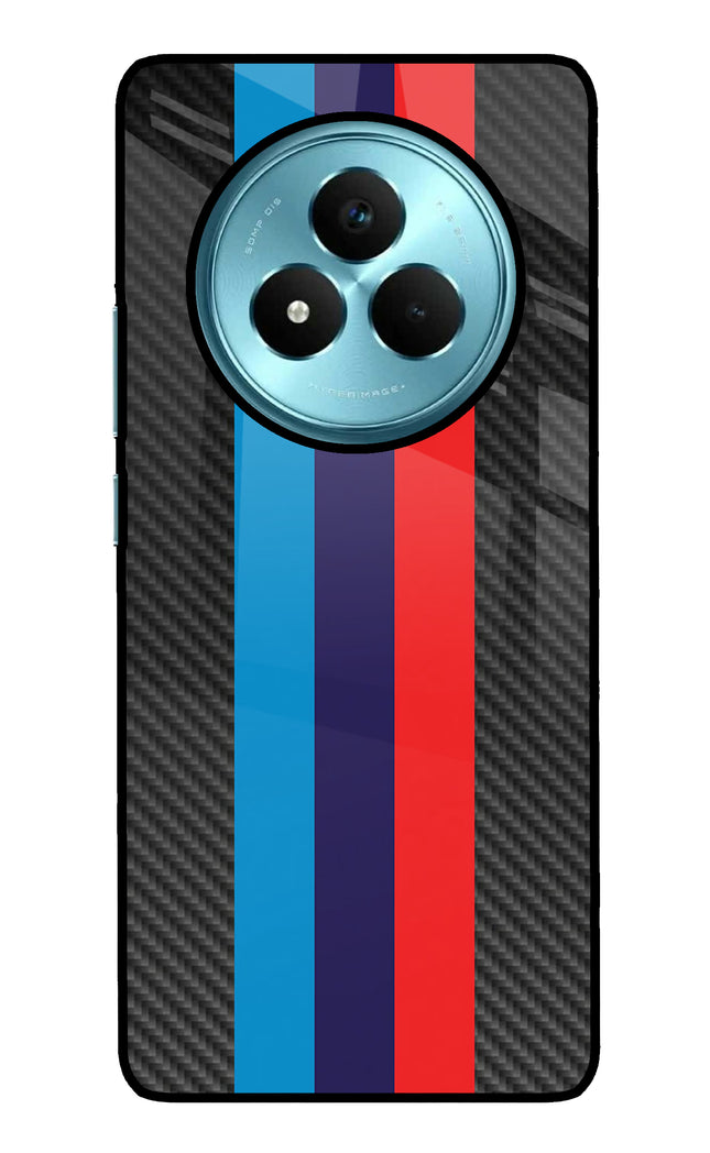BMW Stripes Pattern Realme Narzo 80 Pro 5G Metal Case Back Cover by Casekaro