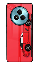 Red Velocity Realme Narzo 80 Pro 5G Metal Case Back Cover by Casekaro