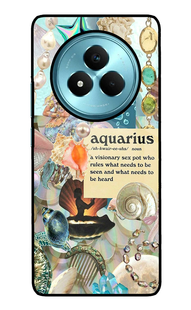 Aquarius Zodiac Realme Narzo 80 Pro 5G Metal Case Back Cover by Casekaro