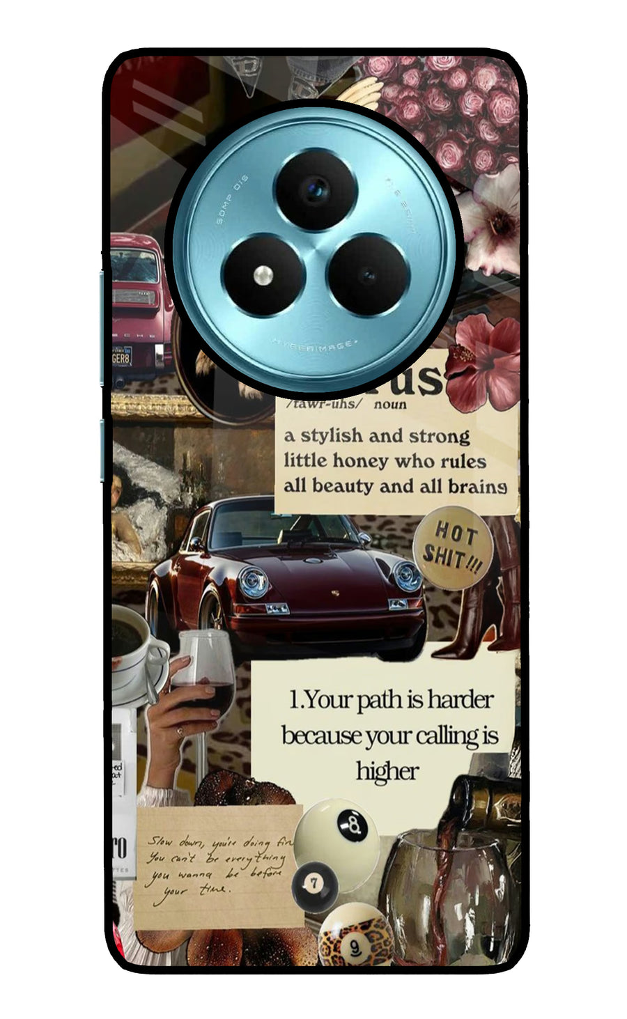Taurus Zodiac Realme Narzo 80 Pro 5G Back Cover, Metal case