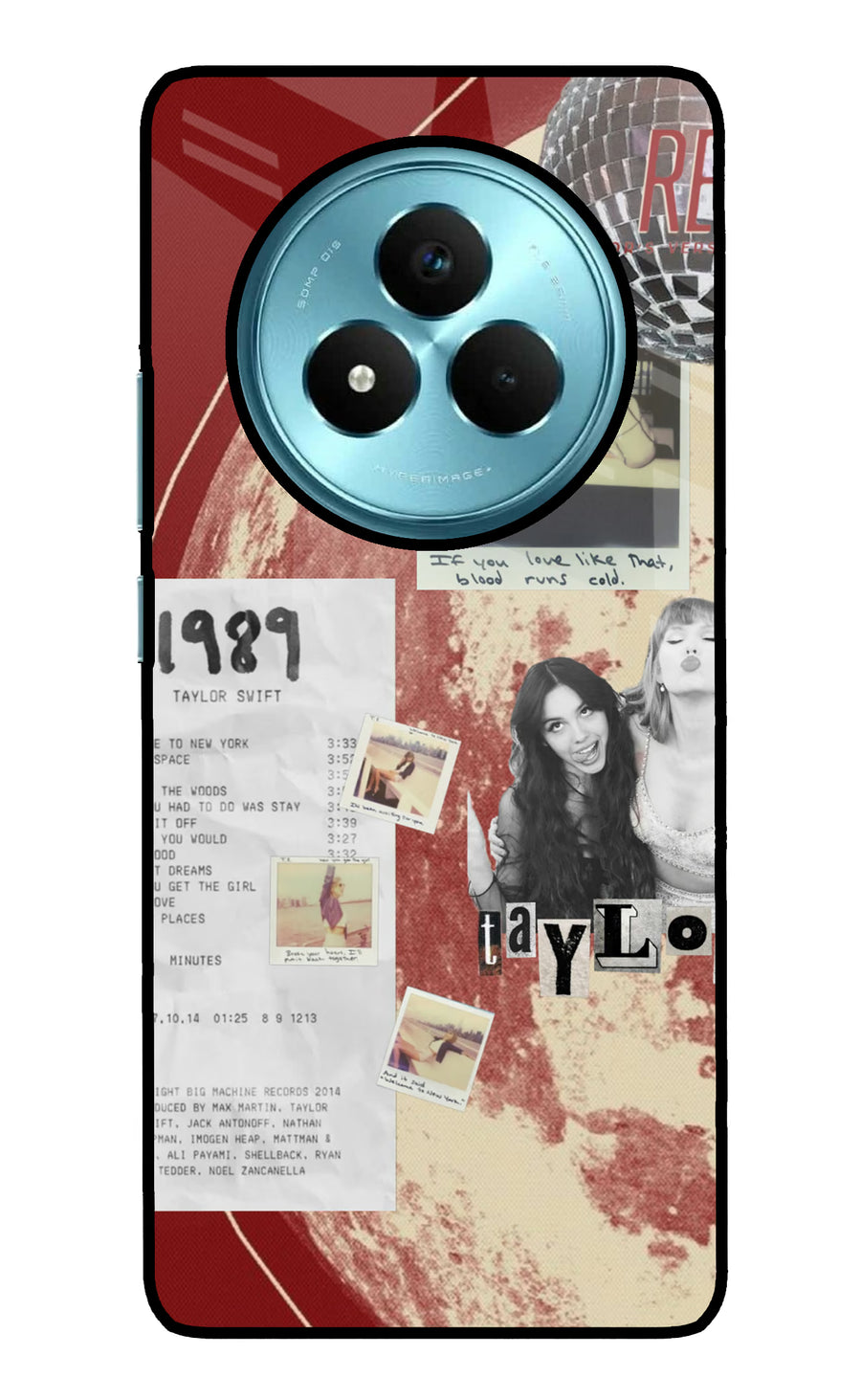 Taylor Swift Realme Narzo 80 Pro 5G Back Cover, Metal case