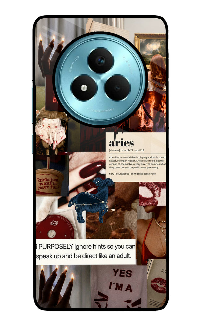 Zodiac Aries Realme Narzo 80 Pro 5G Metal Case Back Cover by Casekaro