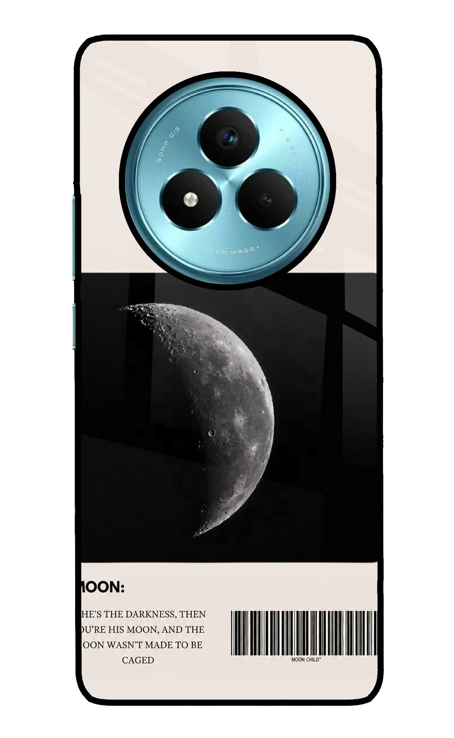Moon Phase Realme Narzo 80 Pro 5G Back Cover, Metal case
