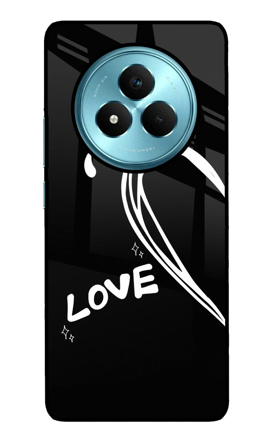 Love Line Realme Narzo 80 Pro 5G Back Cover, Metal case