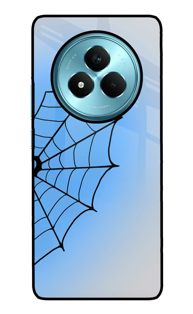Blue Web Realme Narzo 80 Pro 5G Metal Case Back Cover by Casekaro