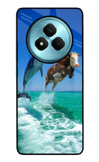 Dolphin vs Cow Realme Narzo 80 Pro 5G Metal Case Back Cover by Casekaro