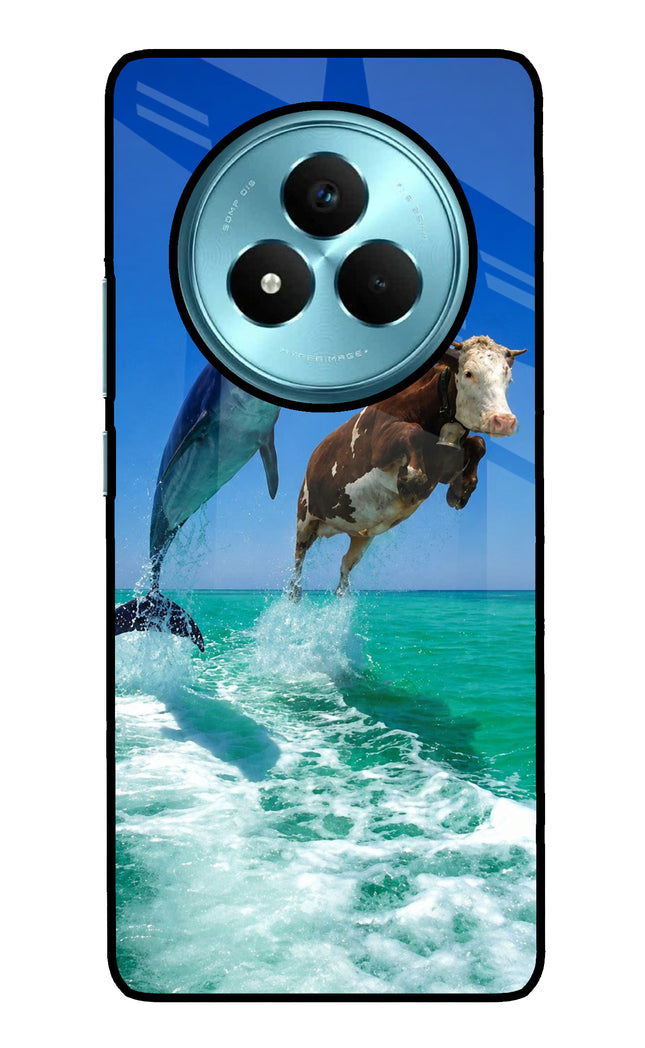 Dolphin vs Cow Realme Narzo 80 Pro 5G Metal Case Back Cover by Casekaro