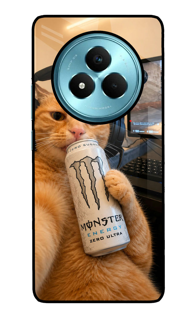 Gamer Cat Energy Realme Narzo 80 Pro 5G Metal Case Back Cover by Casekaro
