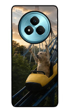 Rollercoaster Dog Realme Narzo 80 Pro 5G Metal Case Back Cover by Casekaro