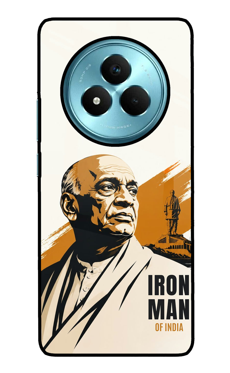 Sardar Patel Iron Will Realme Narzo 80 Pro 5G Back Cover, Metal case