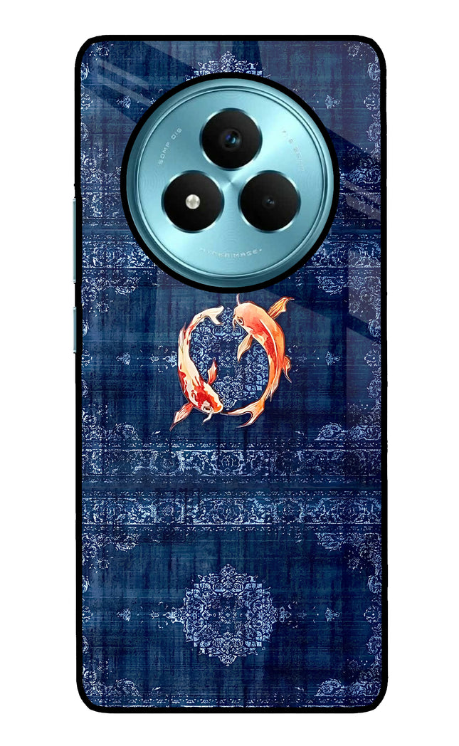 Koi Blue Realme Narzo 80 Pro 5G Metal Case Back Cover by Casekaro