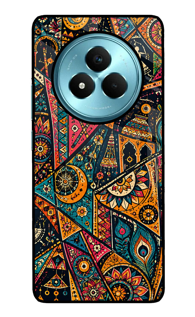 Folk Print Realme Narzo 80 Pro 5G Metal Case Back Cover by Casekaro